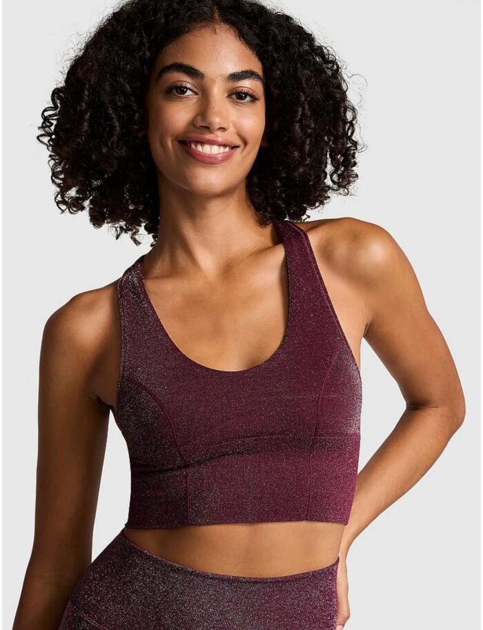 Top VS bordo con brillos - Image 3