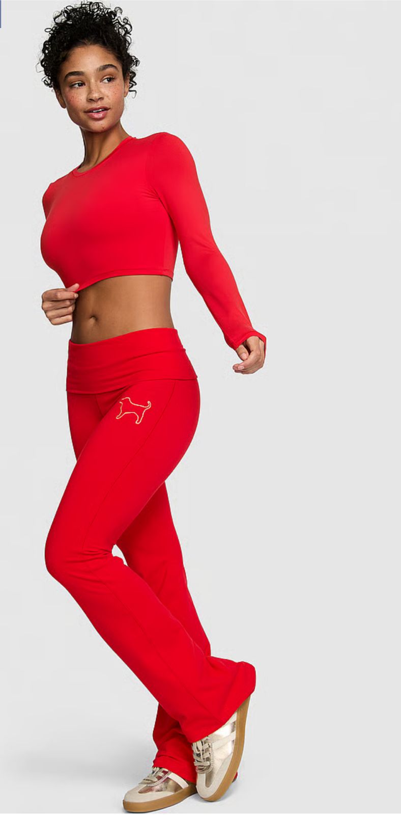 Calza Oxford roja PINK de Victoria’s Secret. - Image 2