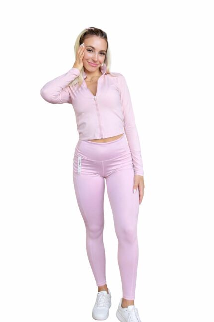 Calza rosa con bolsillos VS